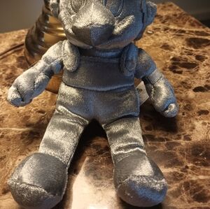 Super Mario silver stuffed